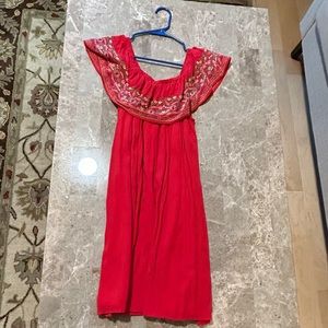 Women’s off the shoulder dress